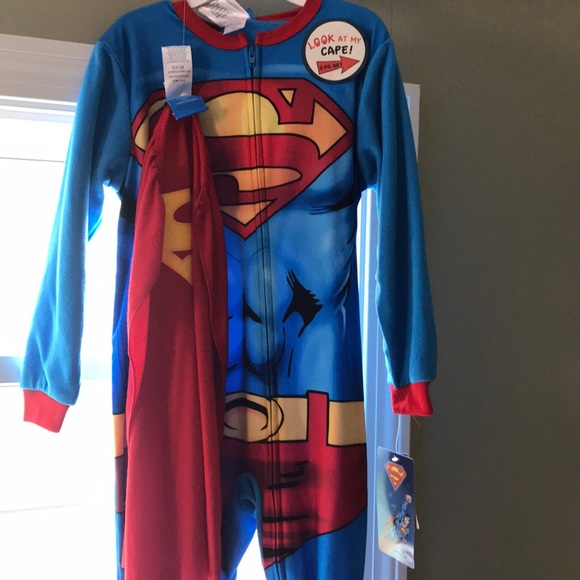 superman pjs with cape
